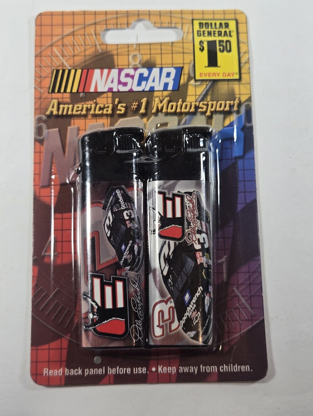 Dale Earnhardt #3 Nascar Electronic Lighters 2004 Dale Earnhardt Inc. Goodwrench
